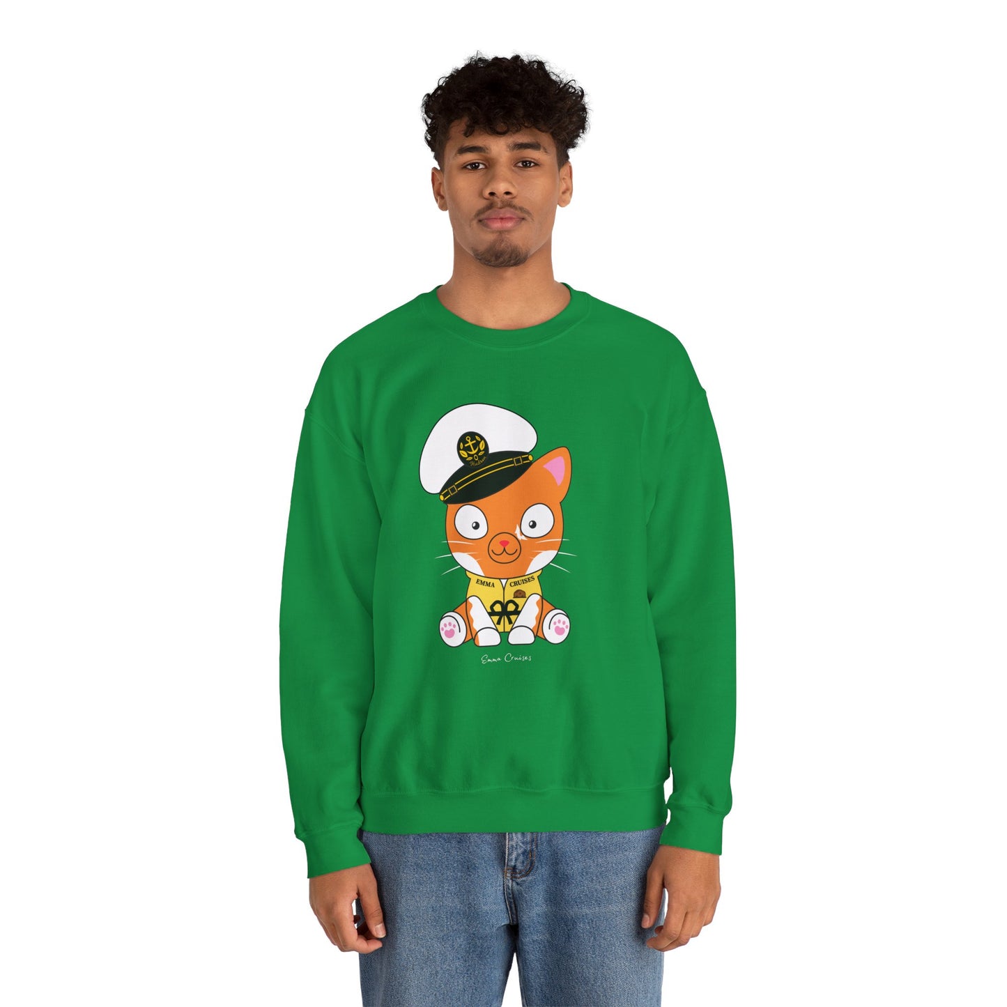 Captain Hudson v2 - UNISEX Crewneck Sweatshirt