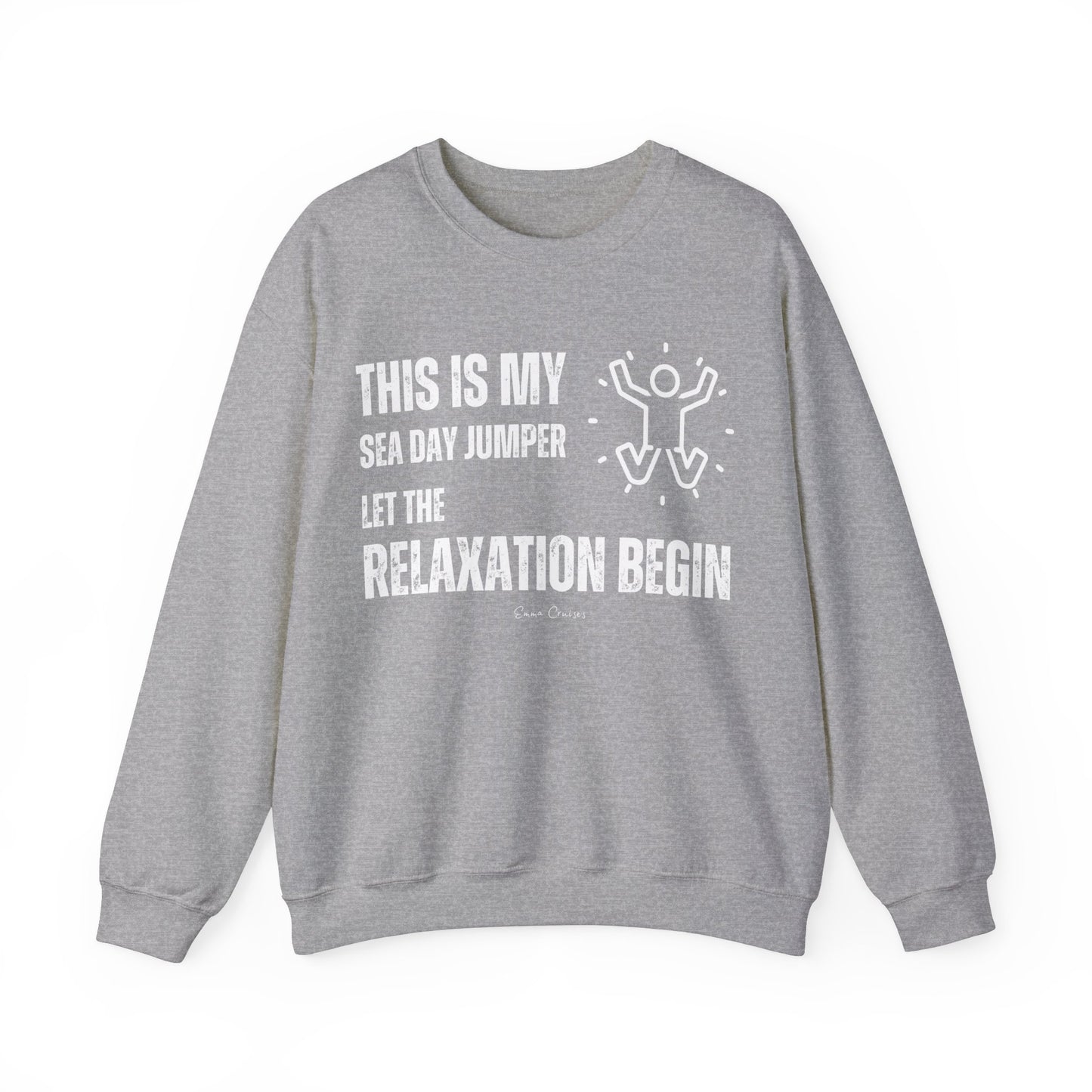 Dies ist mein Sea Day Jumper – Unisex-Sweatshirt mit Rundhalsausschnitt