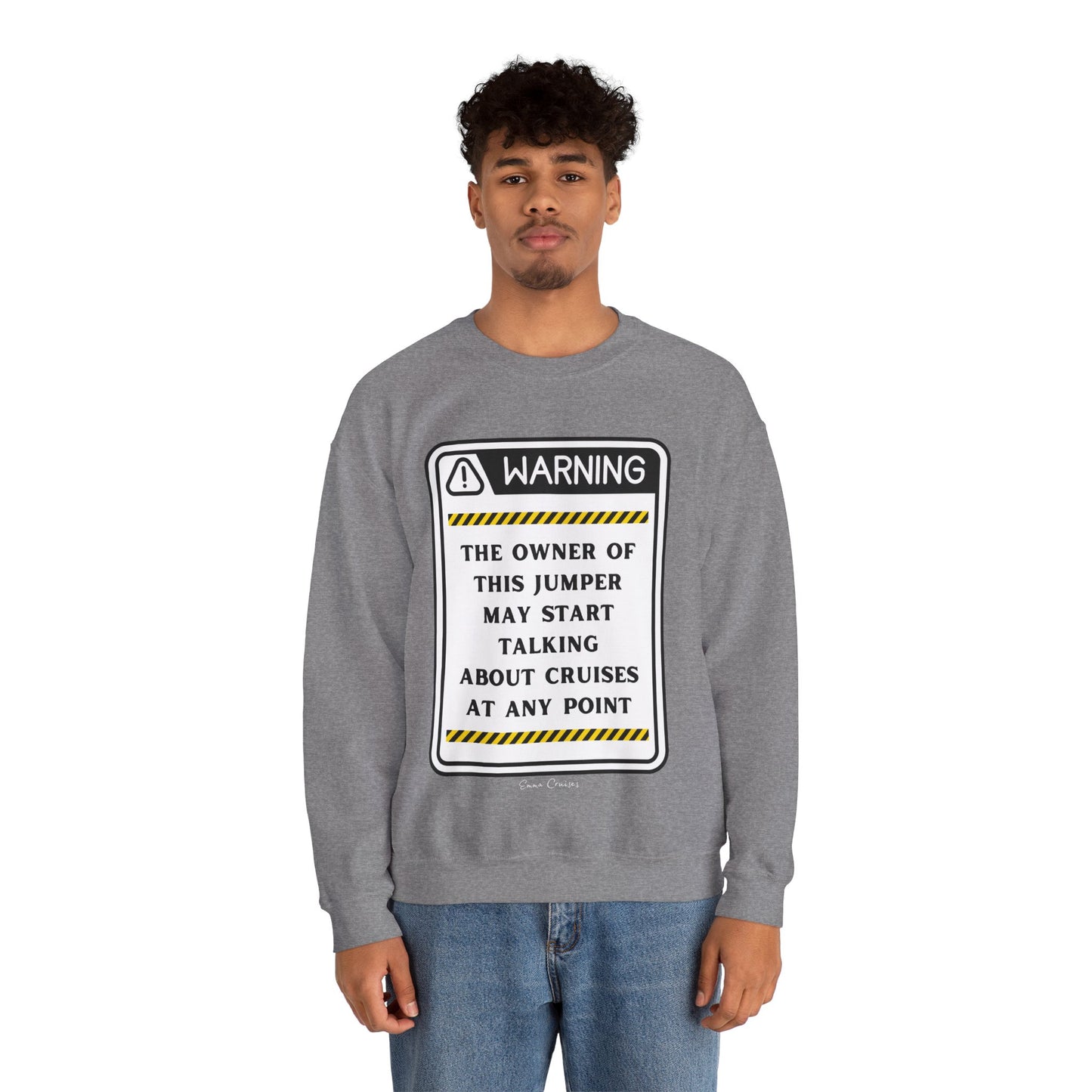 Puede empezar a hablar de cruceros - Sudadera UNISEX Crewneck