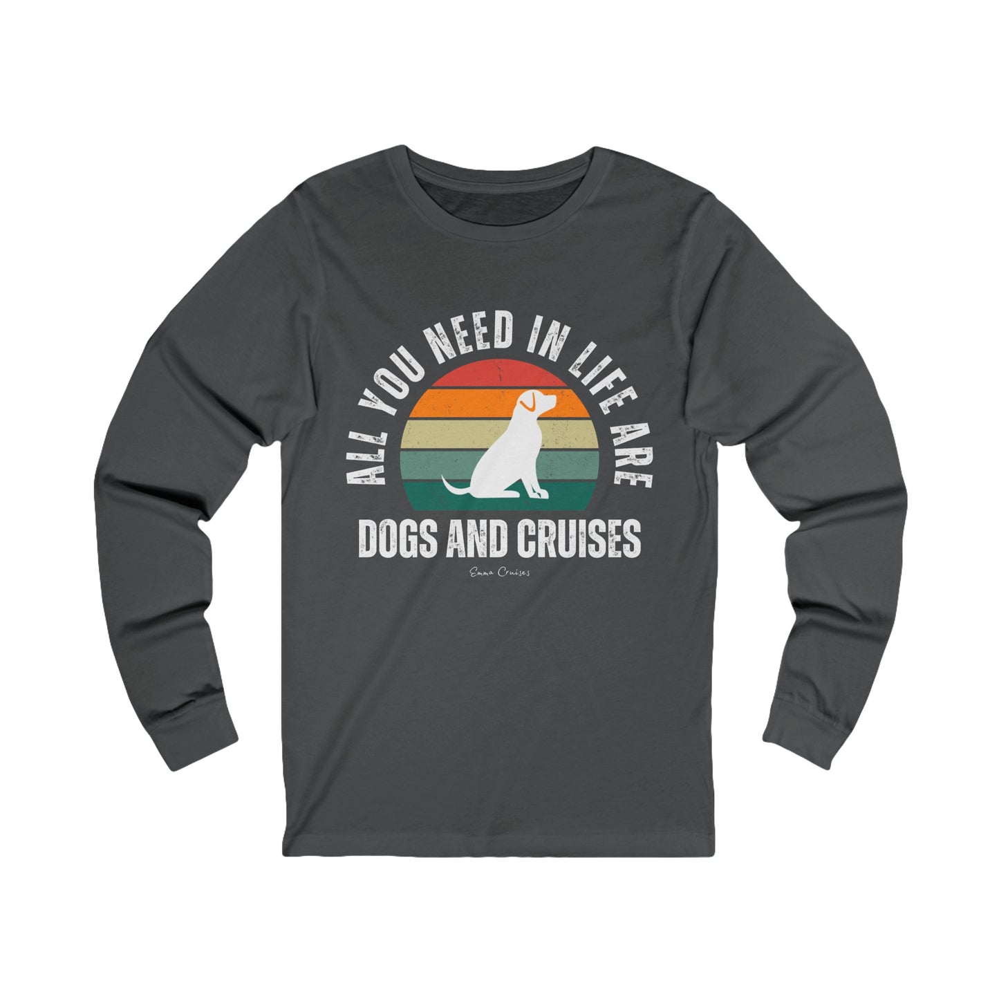 Dogs and Cruises - UNISEX T-Shirt (UK)