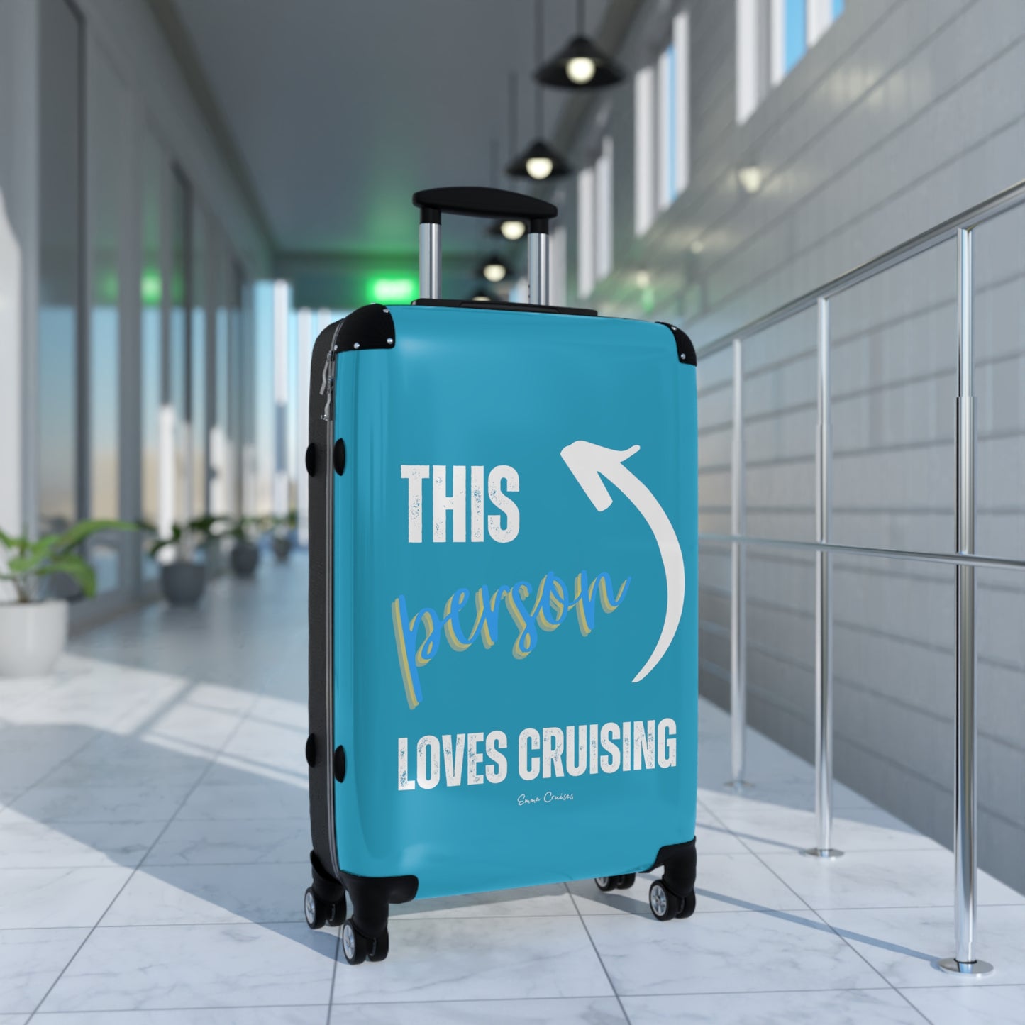 This Person Loves Cruising - Suitcase