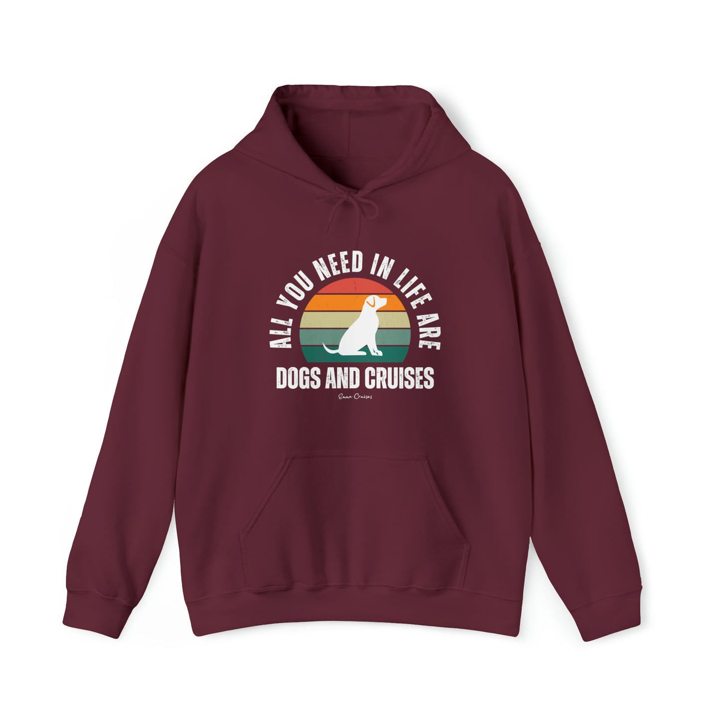 Dogs and Cruises - UNISEX Hoodie (UK)