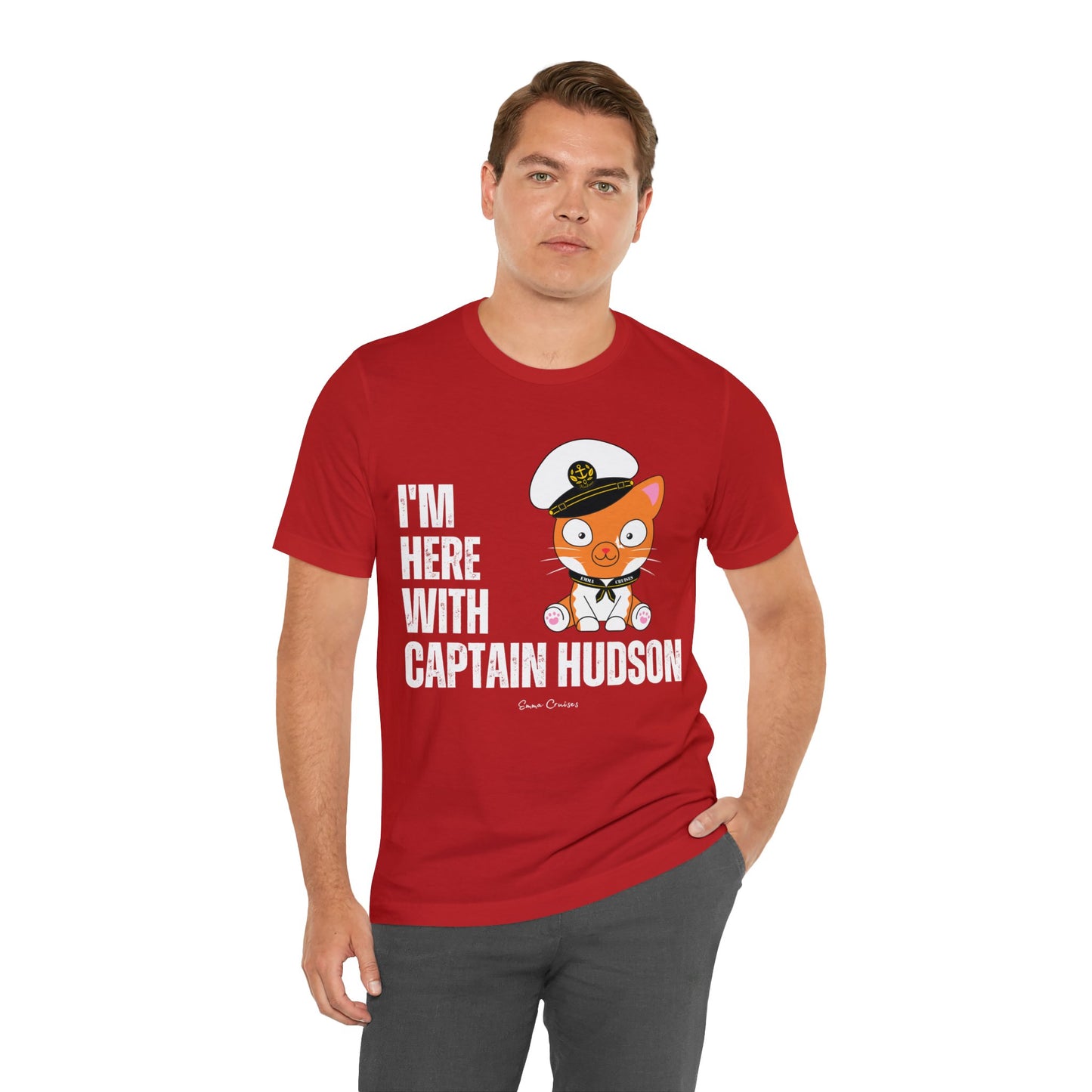 I'm With Captain Hudson - UNISEX T-Shirt (UK)