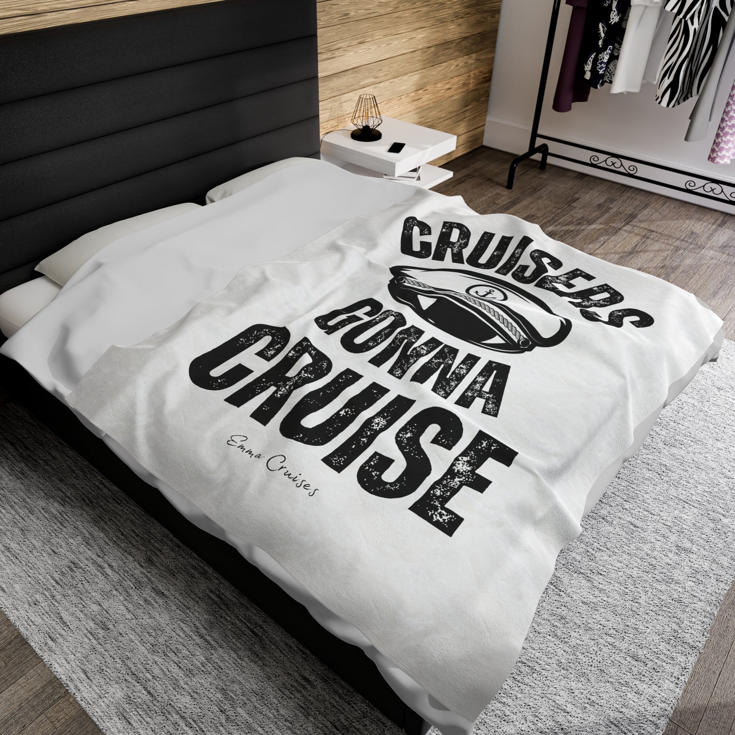 Cruisers Gonna Cruise - Velveteen Plush Blanket