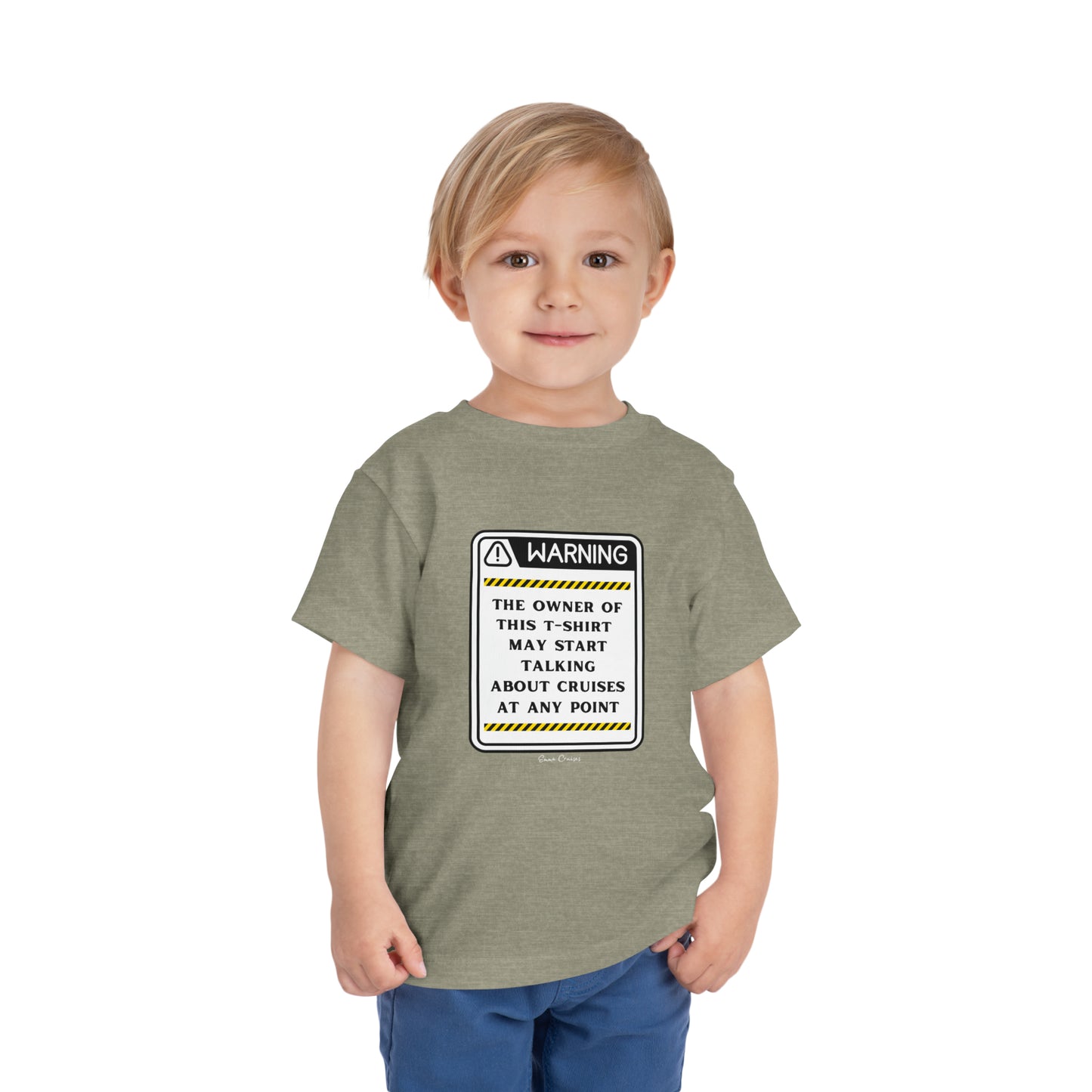 Puede empezar a hablar de cruceros - Camiseta UNISEX para niños pequeños 