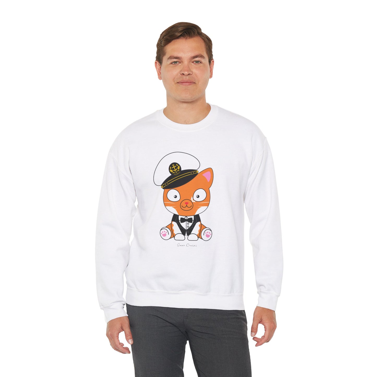 Captain Hudson v3 - UNISEX Crewneck Sweatshirt