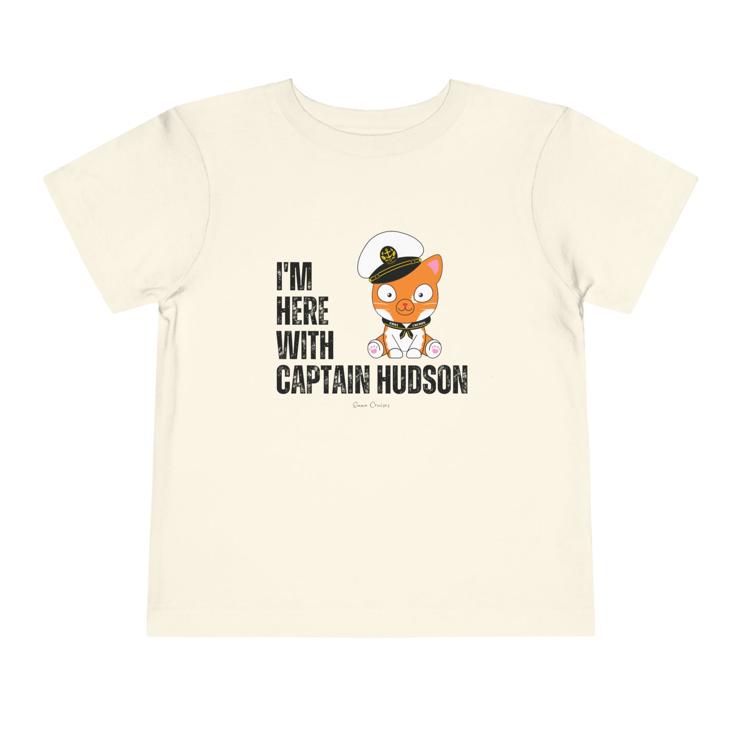 Ich bin mit Captain Hudson - Kleinkind-UNISEX-T-Shirt 