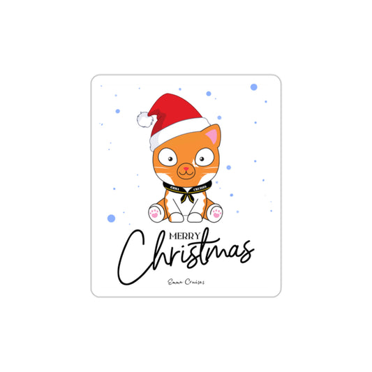 Merry Christmas - Die-Cut Sticker
