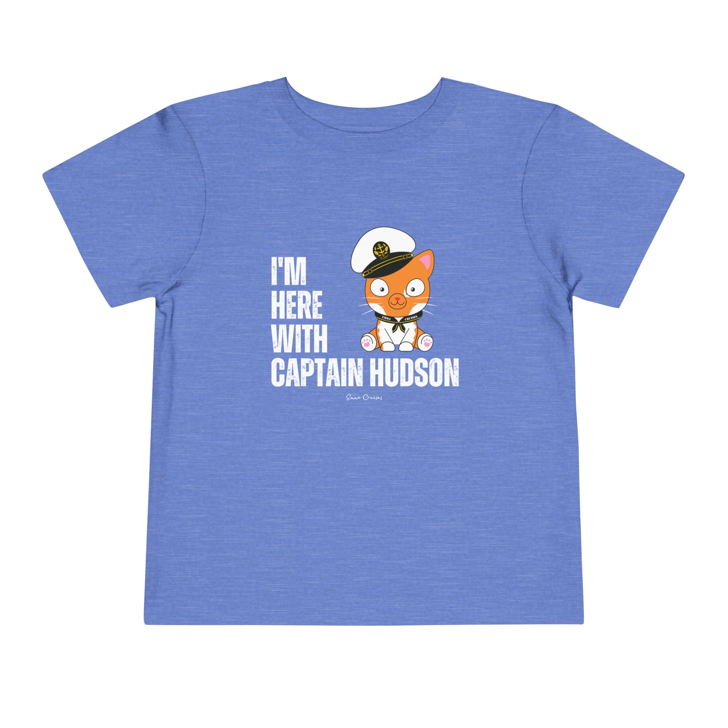 Estoy con el Capitán Hudson - Camiseta UNISEX para niños pequeños 
