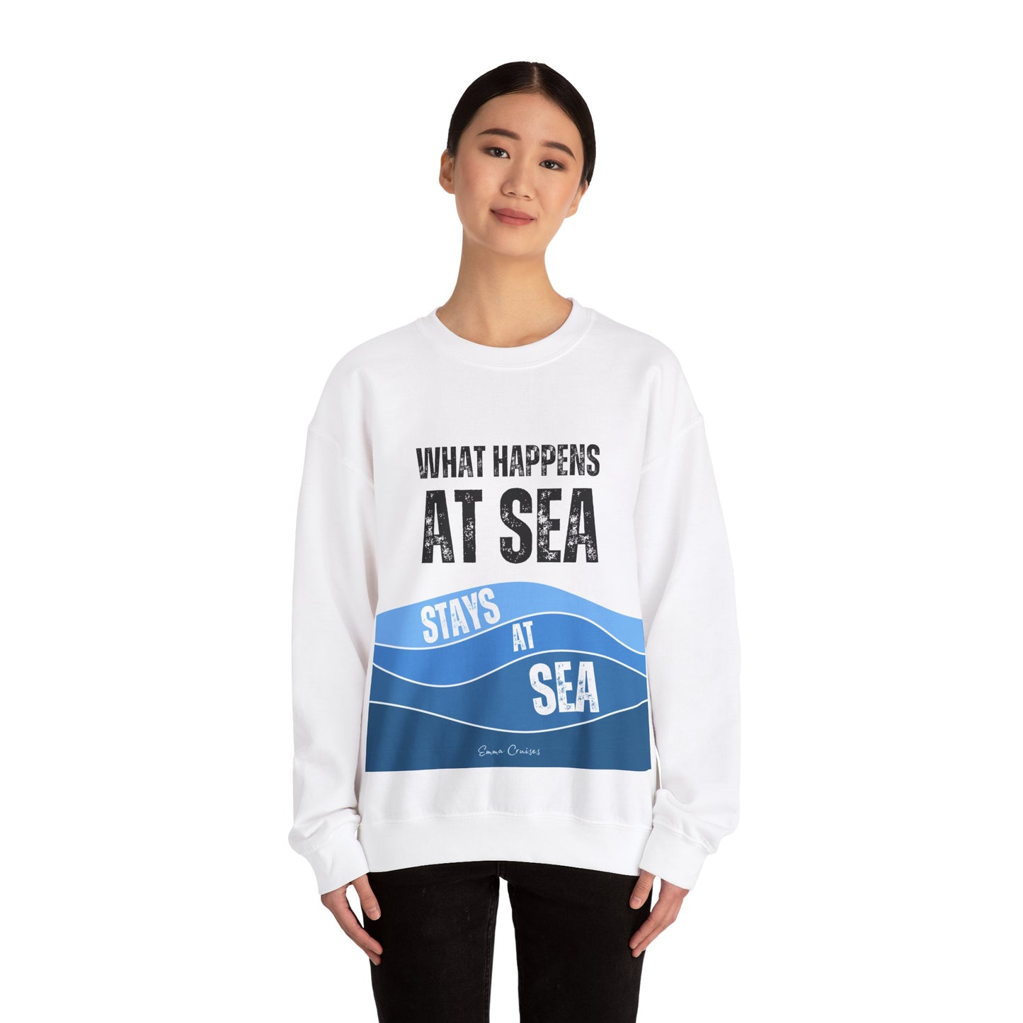 What Happens at Sea - UNISEX Crewneck Sweatshirt (UK)