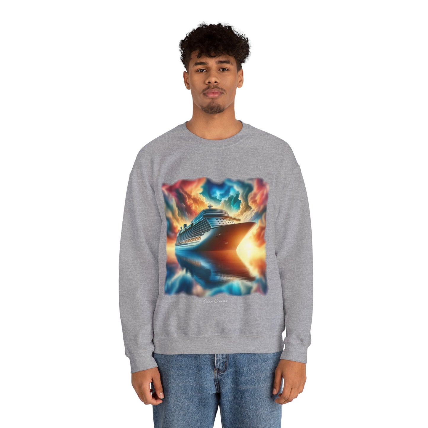 Sunset Cruise - UNISEX Crewneck Sweatshirt (UK)